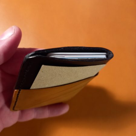 Wallet / Card holder Handcrafted from Walpier Buttero Leather