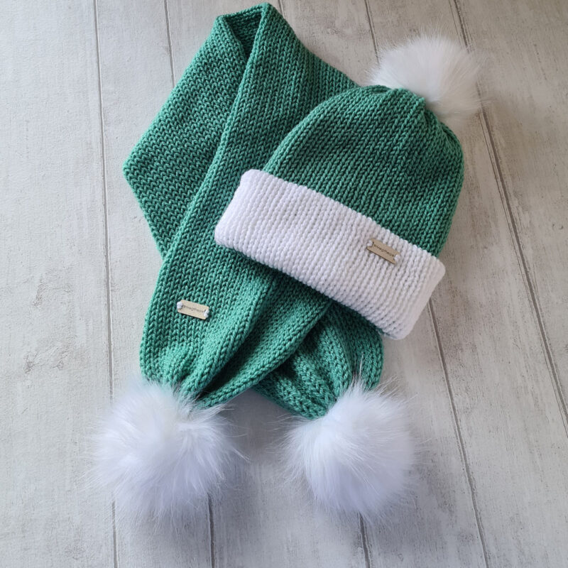 Beanie Hat and Scarft Set