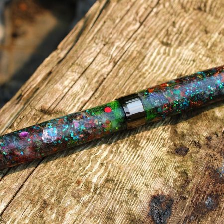 Exoplanet Crystal Aurora Pen | Galaxy Meteorite pens | Bespoke Space 2023