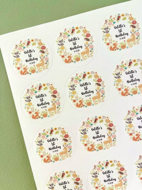 Woodland Stickers