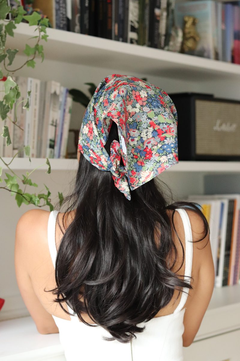 Liberty headscarf 'Teresa' 100% cotton made in London