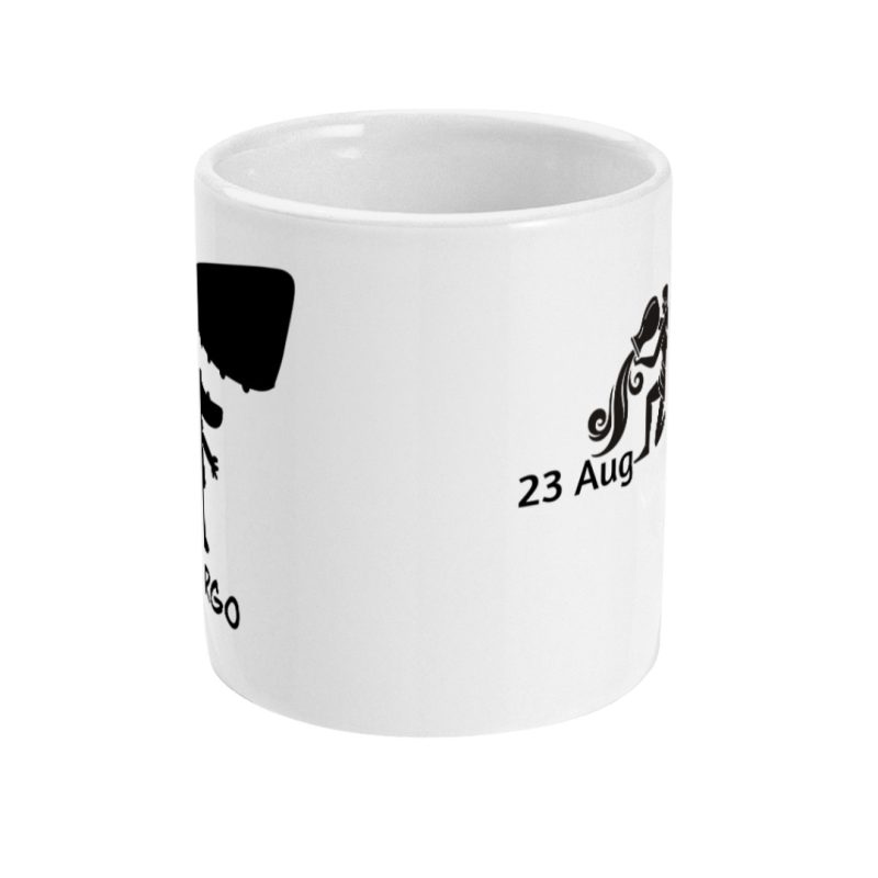 Unique Virgo Mug - 23rd Aug To 22nd Sep - 11oz White Ceramic Tea/Coffee Mug