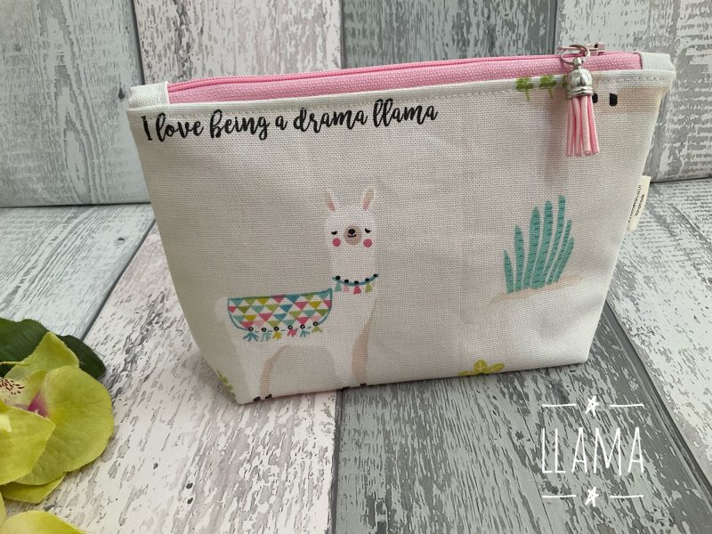 Handmade make up bag/cosmetic bag/travel bag
