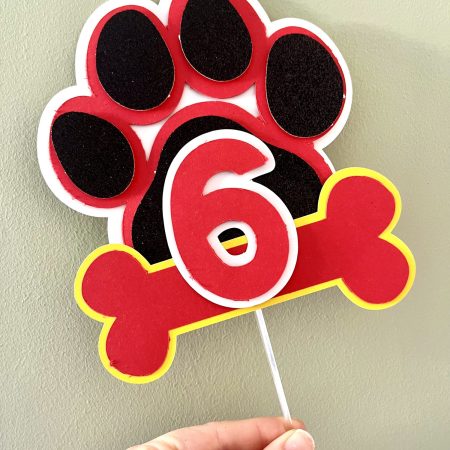 Dalmatian Cake Topper