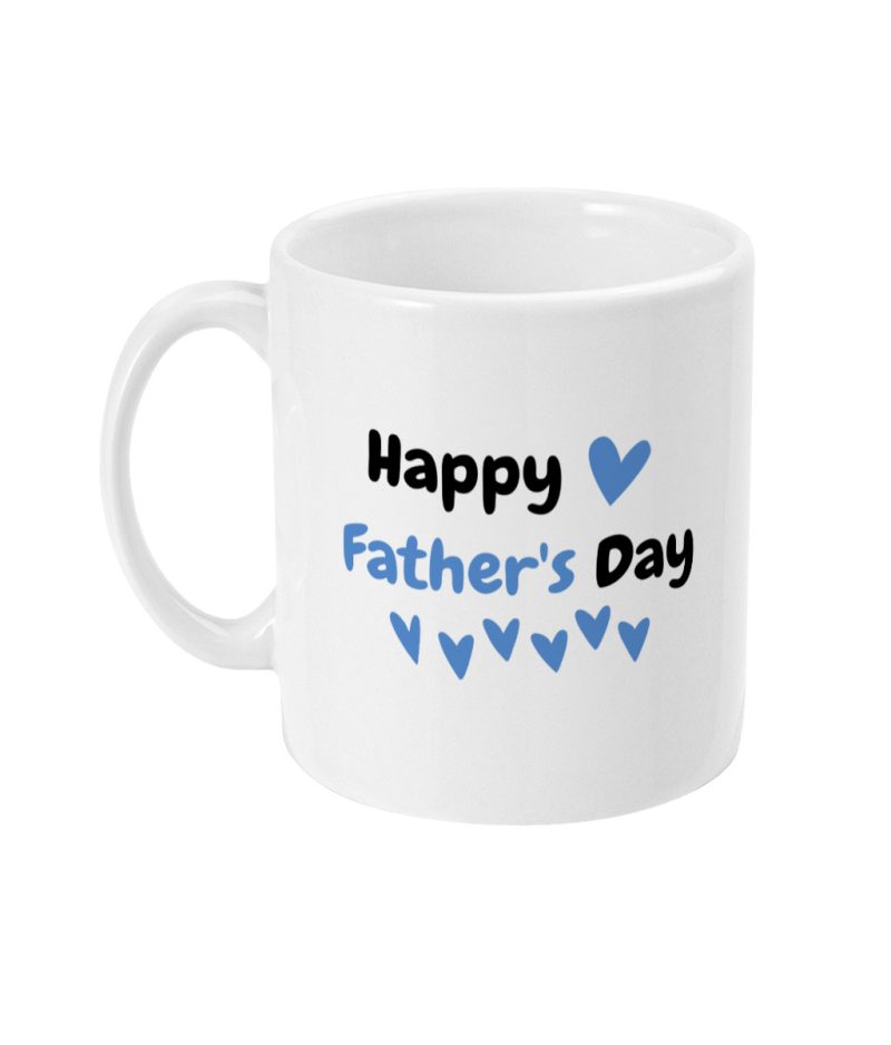 'Well Done Dad!' Unique Fathers Day Mug – 11oz White Ceramic Tea/Coffee Mug.