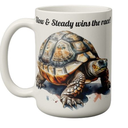 Slow and Steady Tortoise Mug