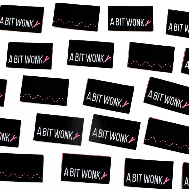 A Bit Wonky | Sew In Labels, Labels For Handmade Items, Product Tags Handmade Items