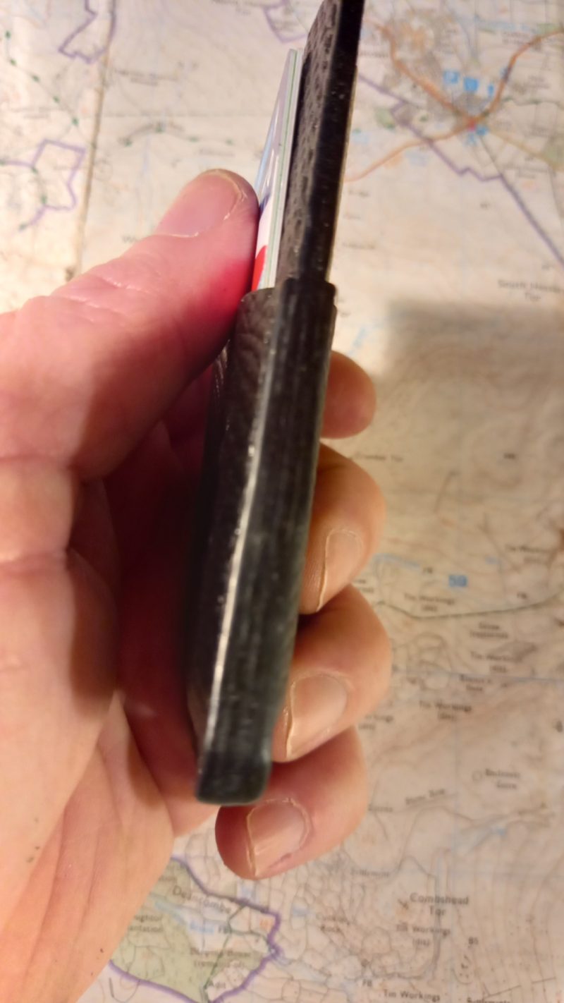 Card Holder, Handcrafted from 1.2mm vegtan Leather (Copy)