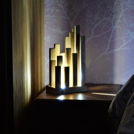 Bedside light. Table lamp.