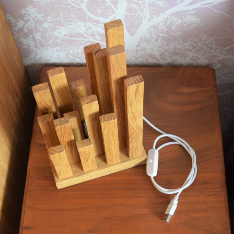 Bedside light. Table lamp.