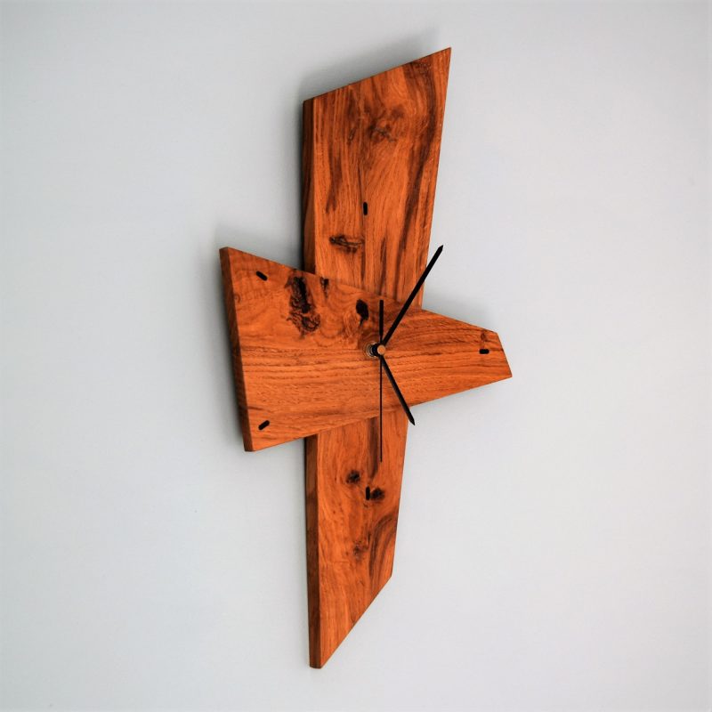 Rustic wall clock