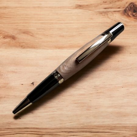Roller ball pen hand turned from local cherry wood