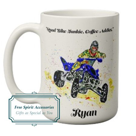 Colourful Quad Bike Coffee Mug