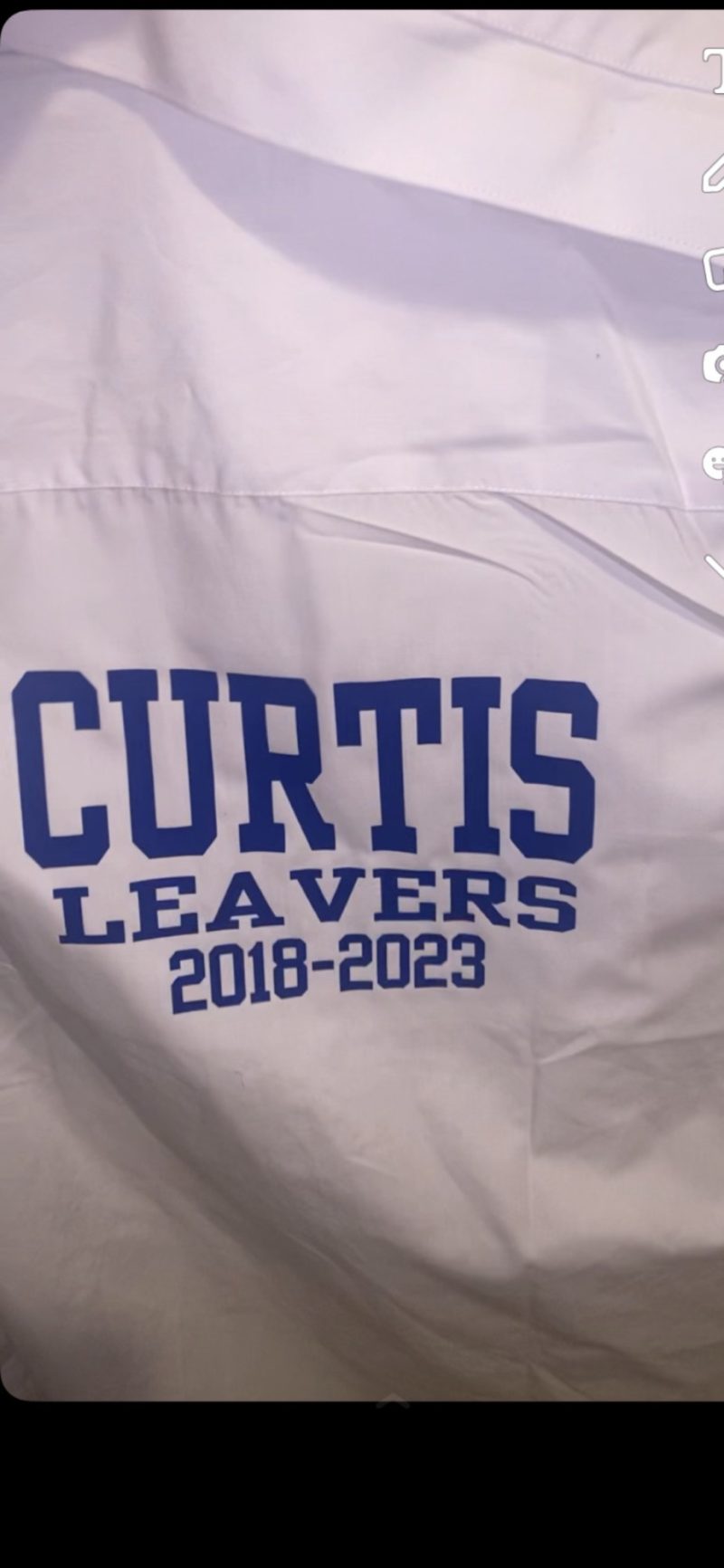 Personalised 2026 school Leavers Shirt iron on transfer, Year 6, Year 11, Colour choices available