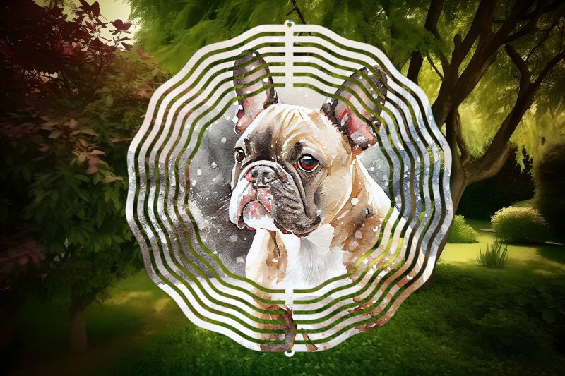 French Bulldog 8" Wind Spinner