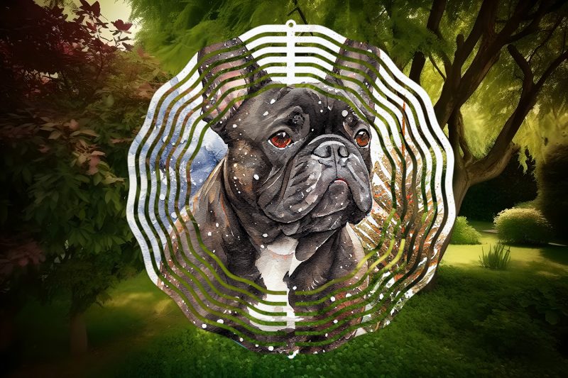 French Bulldog 8" Wind Spinner