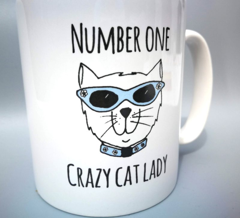 Mug - Cat Mug - Crazy Cat Lady