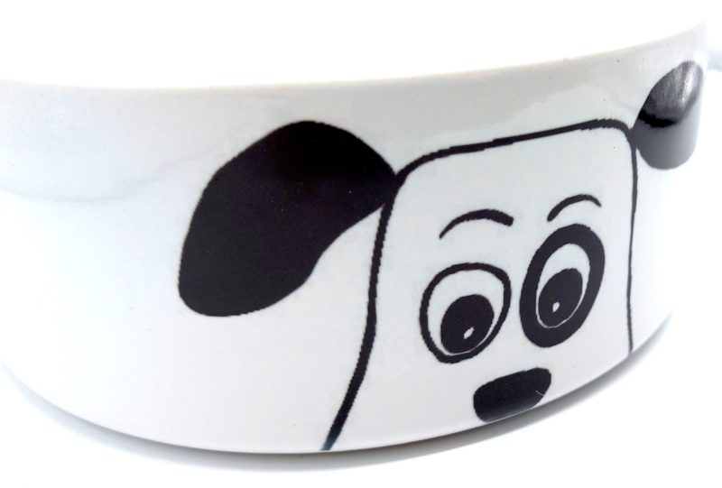 Ceramic Dog Bowl - Spot Dog