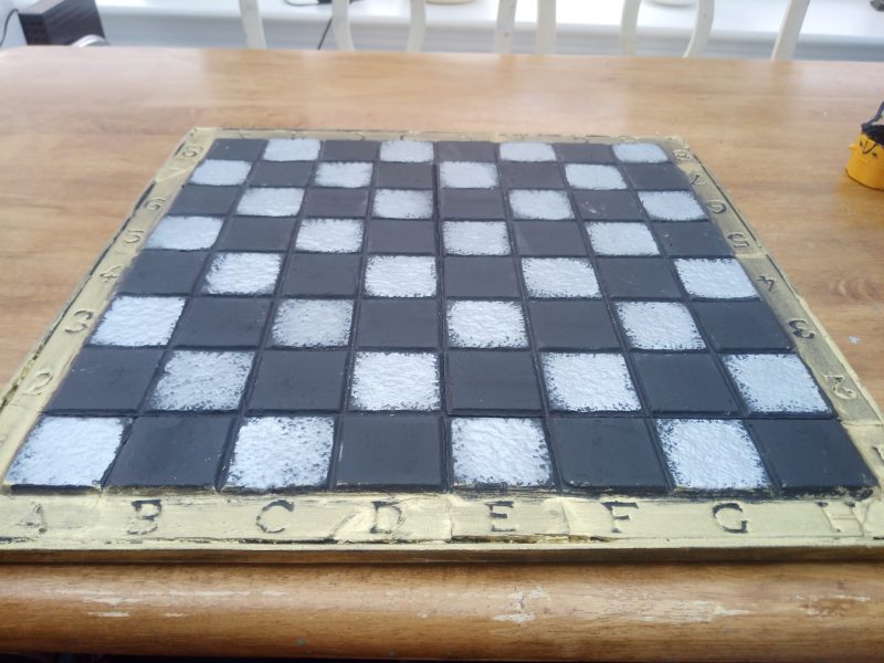 Chessboards,Rustic,Made to Order in Durable Stonecast. Handmade and Hand Finished