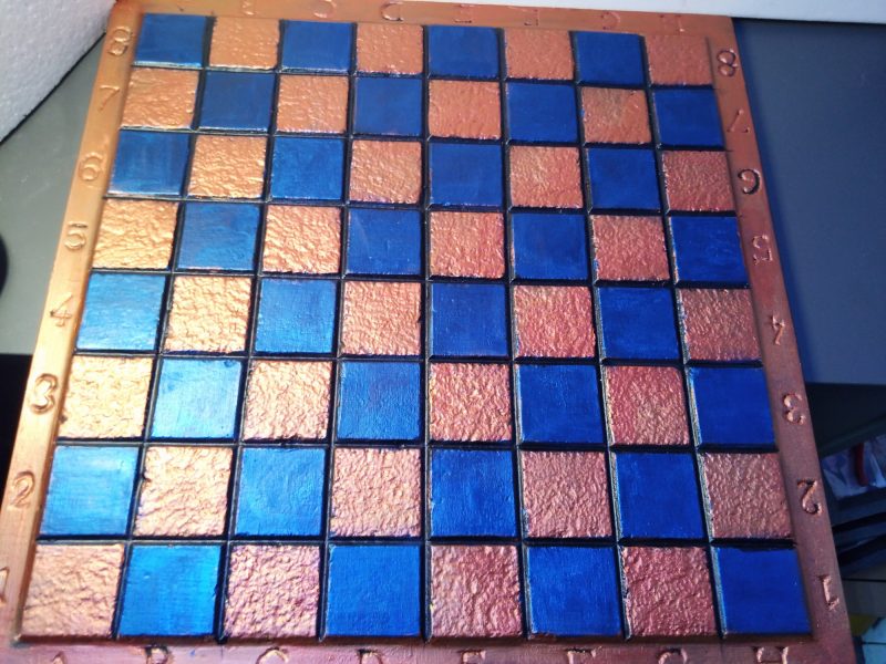 Chessboards,Rustic,Made to Order in Durable Stonecast. Handmade and Hand Finished