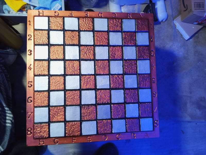 Chessboards,Rustic,Made to Order in Durable Stonecast. Handmade and Hand Finished