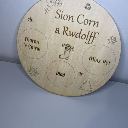 Plat Noswyl Nadolig Christmas Eve Plates