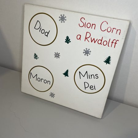 Plat Noswyl Nadolig Christmas Eve Plates