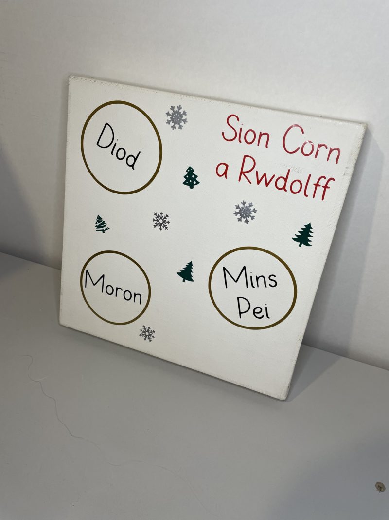Plat Noswyl Nadolig Christmas Eve Plates