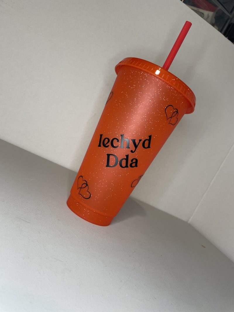 24oz Cups with Straw