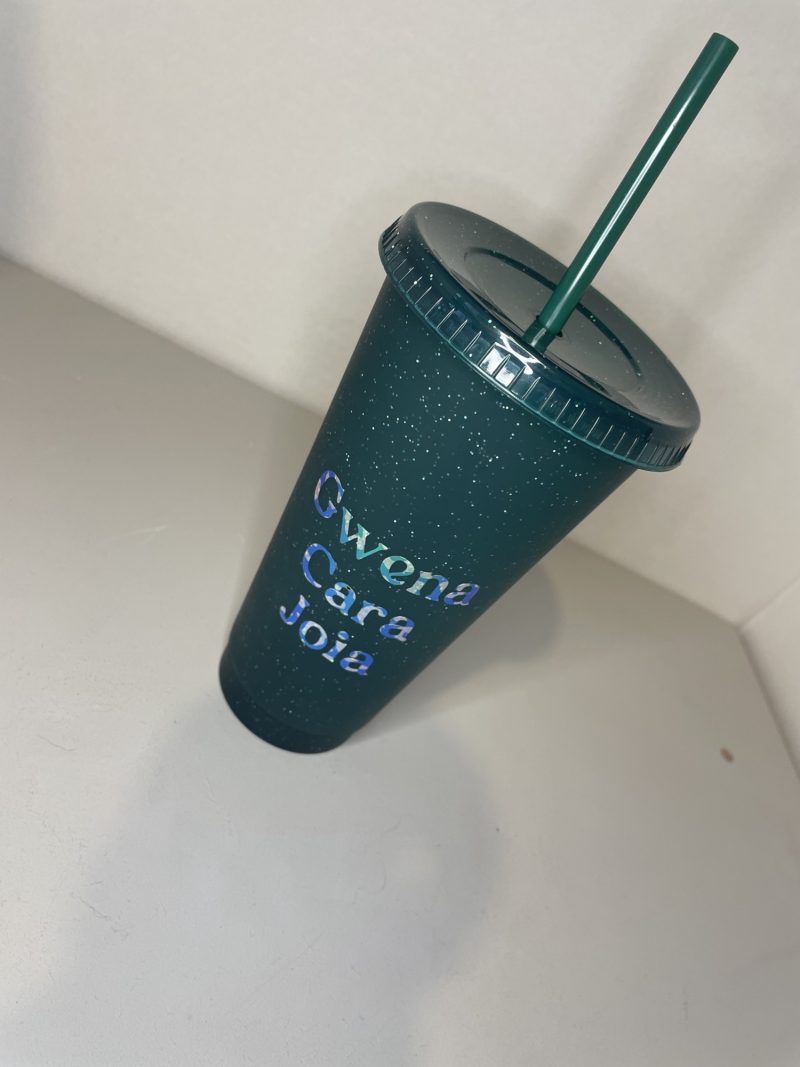 24oz Cups with Straw