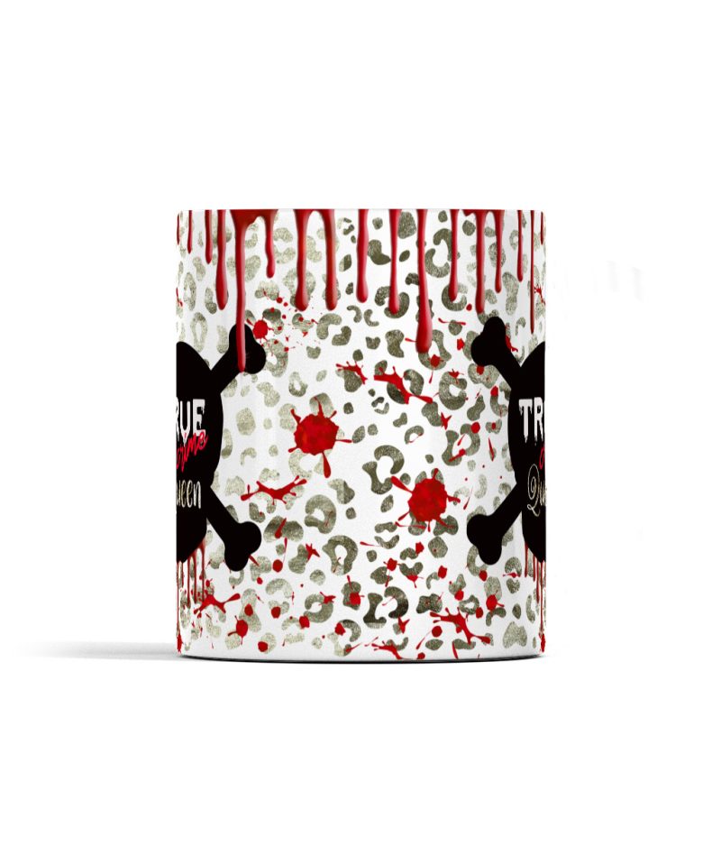 'True Crime Queen' Mug - 11oz White Ceramic Mug - Unique Gift.