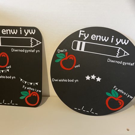 Plaque Diwrnod Gyntaf/First Day plaque