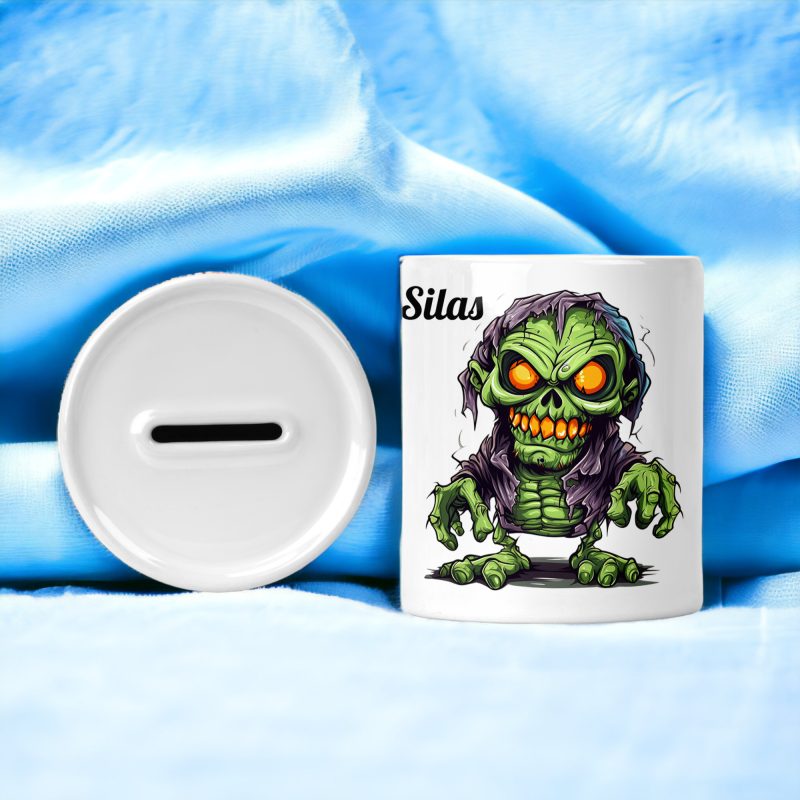 Personalised Little Monsters Money Box