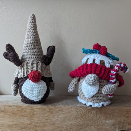 Crochet Gnomes selection in various sizes
