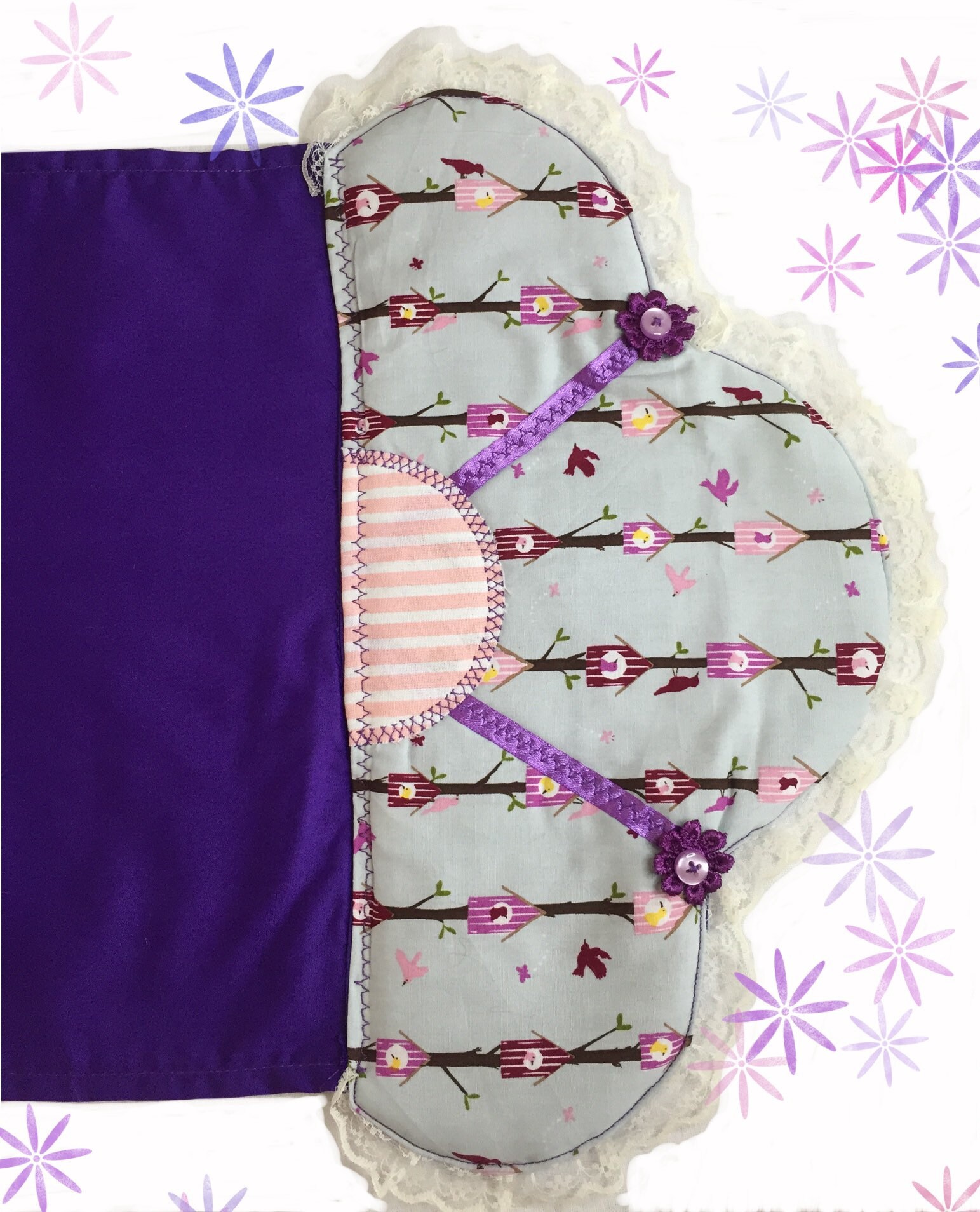 Hippy Style Flower Power Table Runner PDF, Easy Floral Runner, Housewarming Floral Home Gift