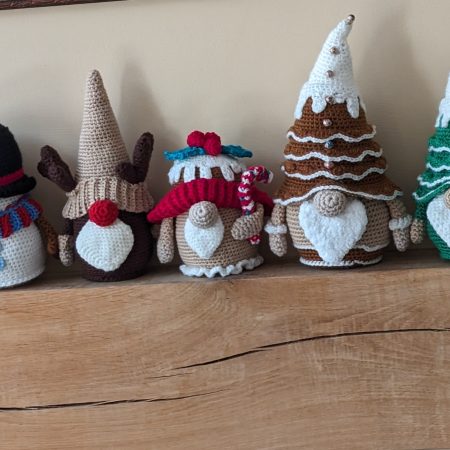 Crochet Gnomes selection in various sizes