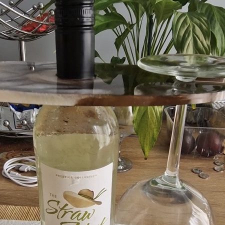 Wine Bottle and Wineglass Holder