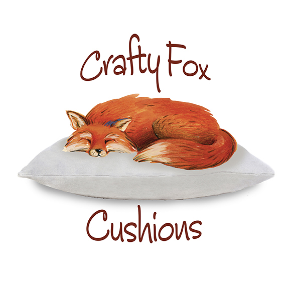 Crafty fox cushions