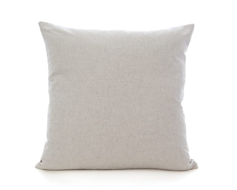 Robin cushion, or cover, linen look, 16.5 inch (42cm), Christmas festive decor
