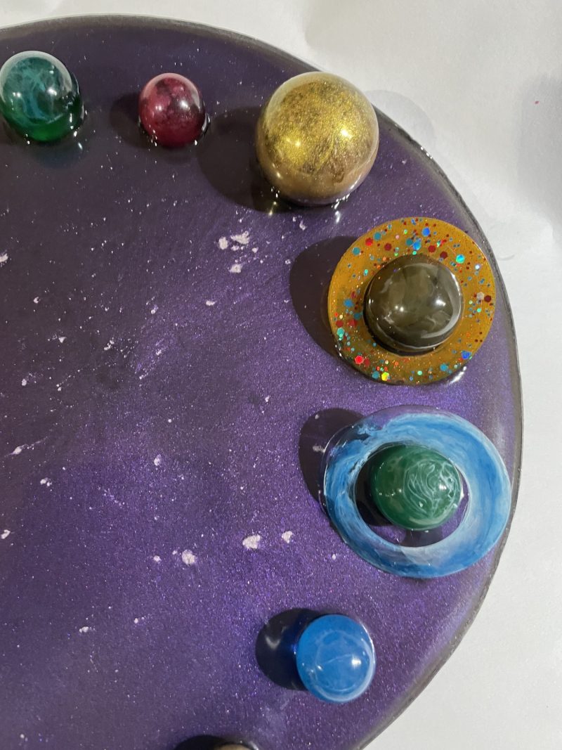 Resin Solar System Model