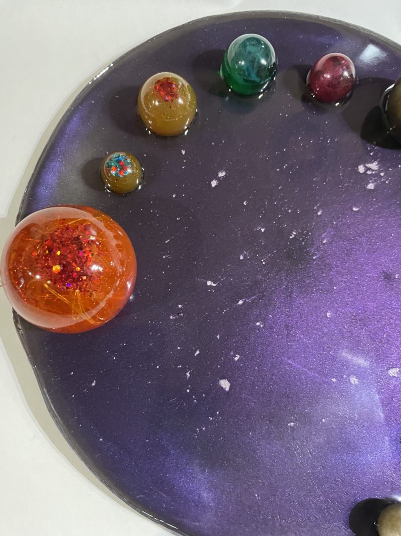 Resin Solar System Model