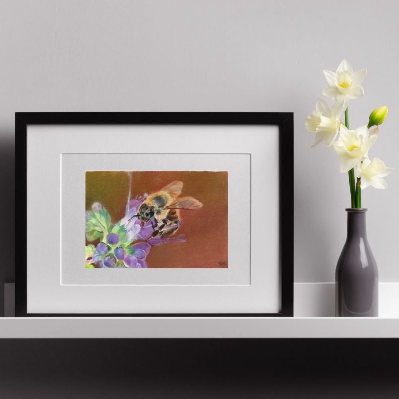 Bee Mini Fine Art Print