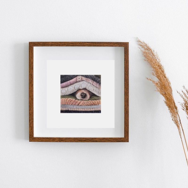 Puppy Nose Fine Art Print