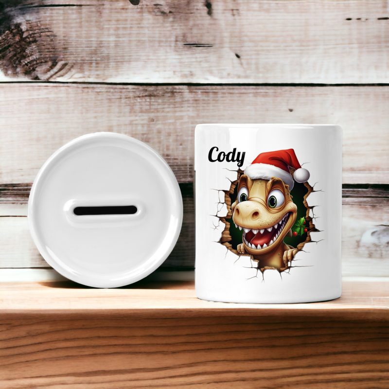 Personalised Christmas Money Boxes