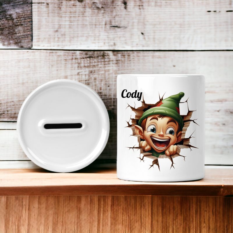Personalised Christmas Money Boxes