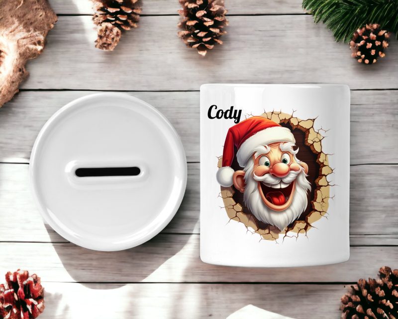 Personalised Christmas Money Boxes