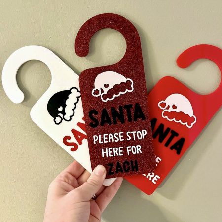 Santa Please Stop Here Sign