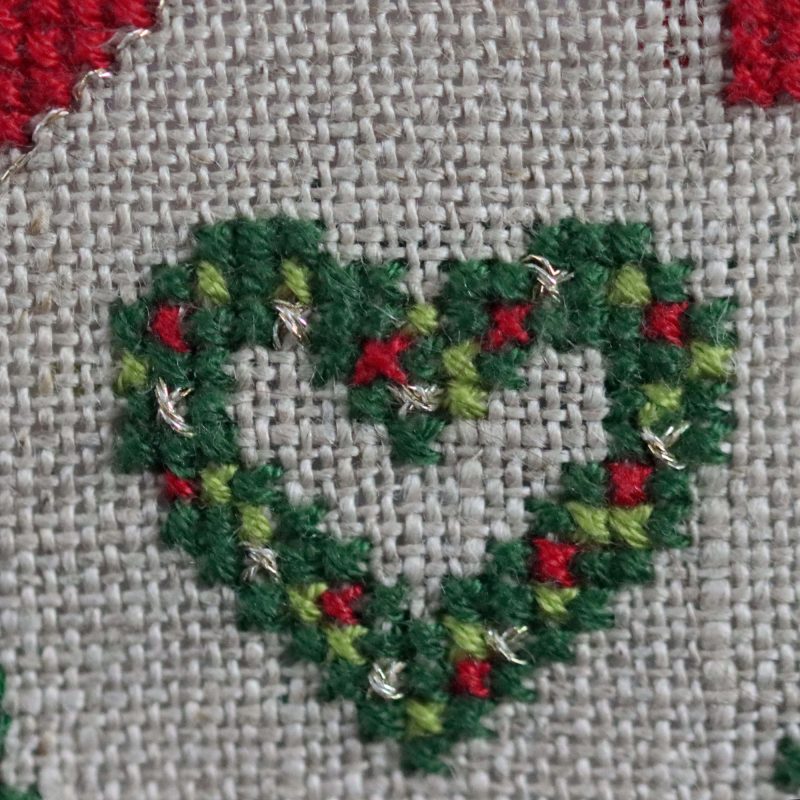 All things Christmas, A Cross stitch greetings card for all occasions and perfect for everyone