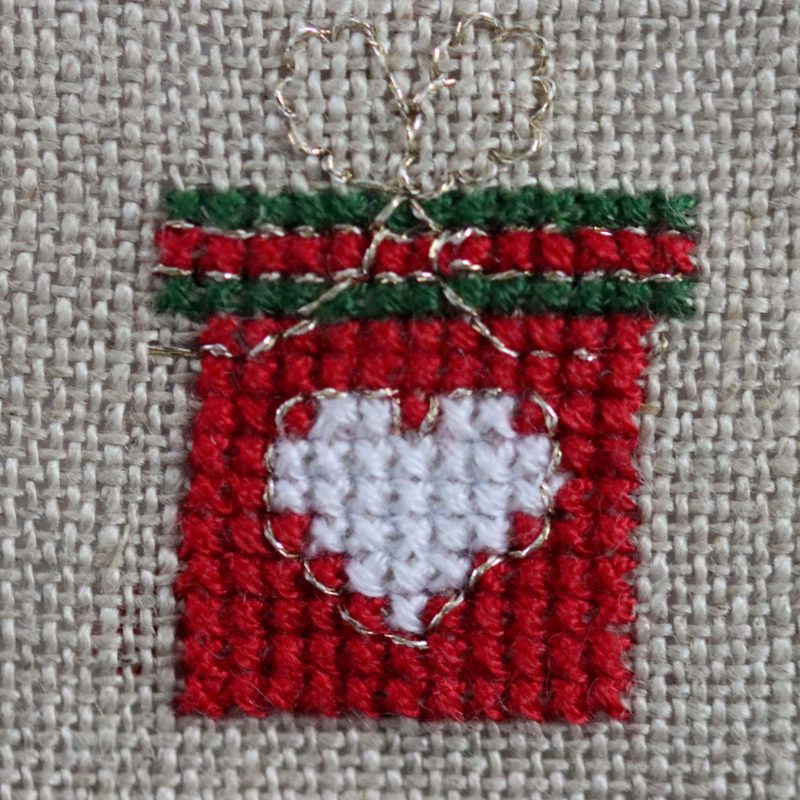 All things Christmas, A Cross stitch greetings card for all occasions and perfect for everyone