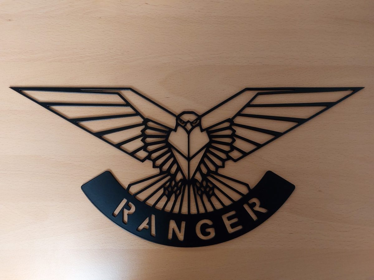 Metal Ranger Sign Steel Ranger Regiment Badge - Crafter's Market UK